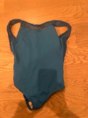 Girls' Teal One-Piece leotard